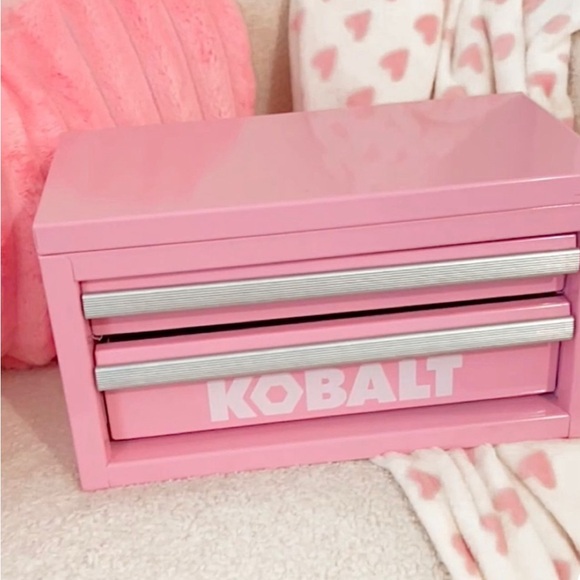 Pink Kobalt Mini Toolbox 2 Drawer Steel NEW Limited Edition - Picture 7 of 15